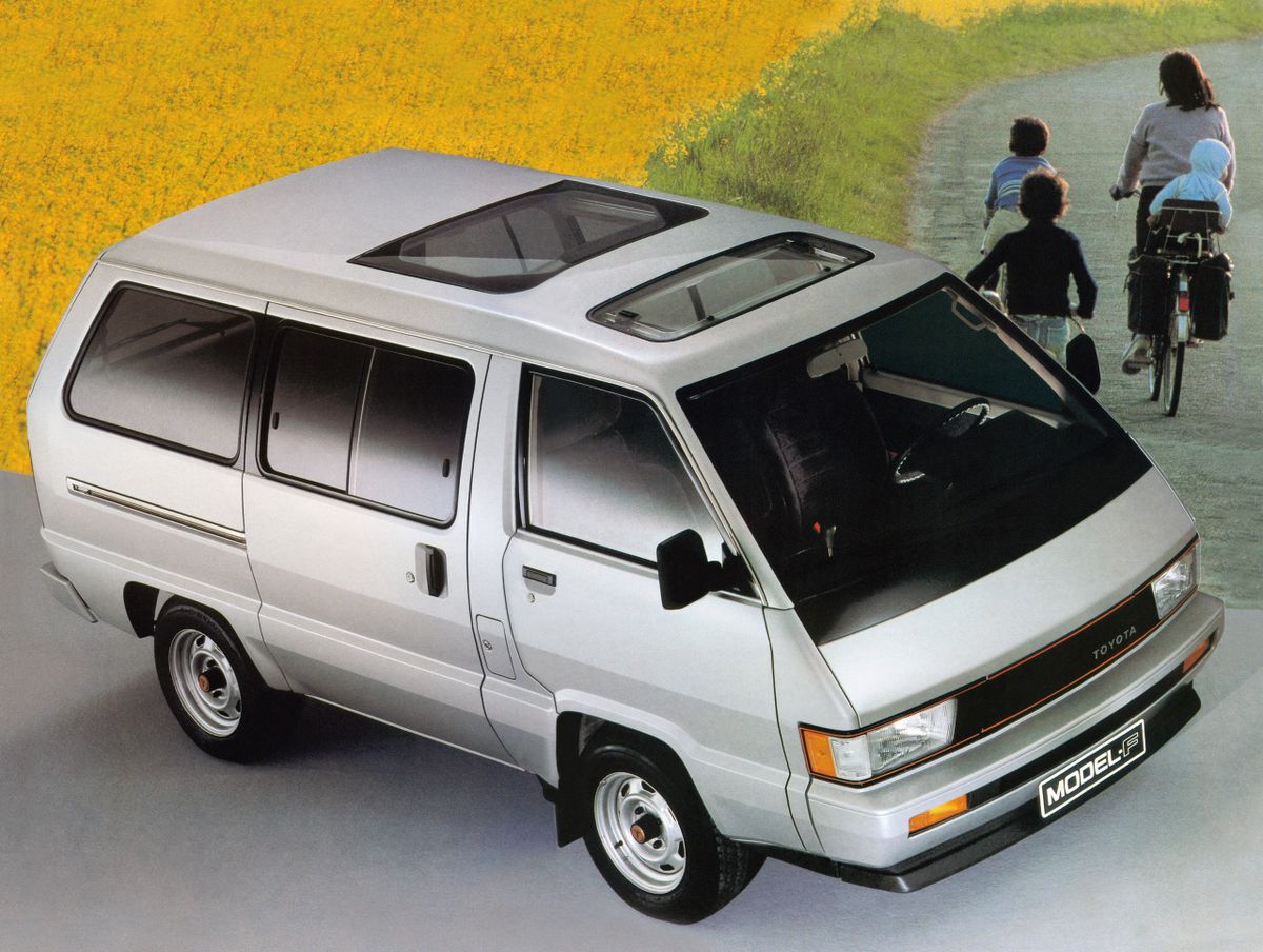 Toyota Model F 1982. Carrosserie, extérieur. Monospace, 1 génération