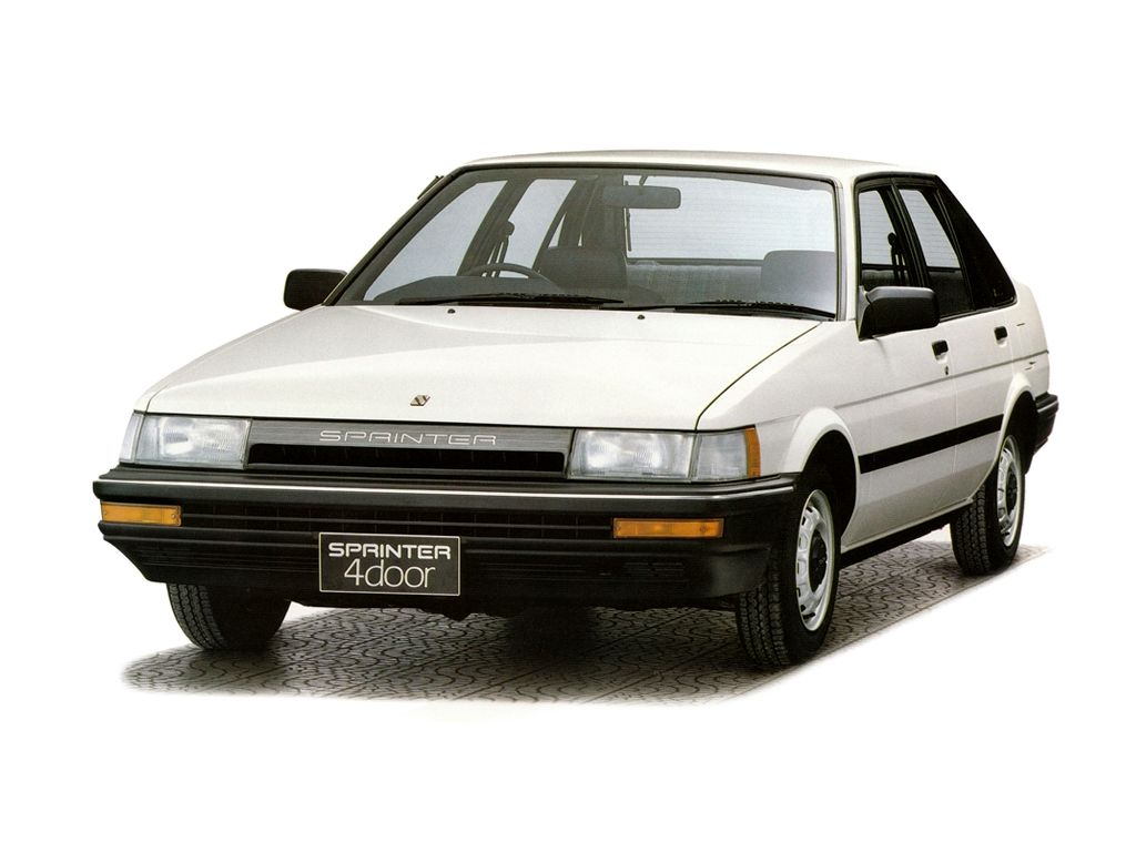 Toyota Sprinter 1983. Carrosserie, extérieur. Berline, 5 génération