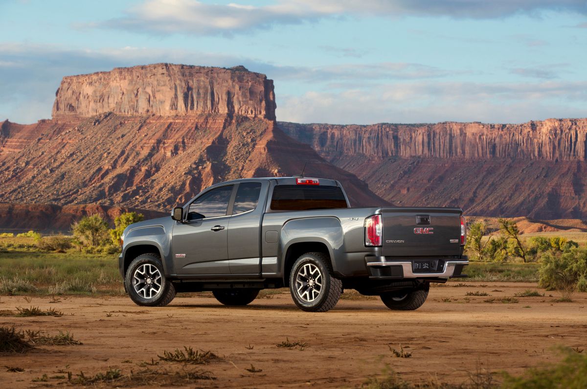 GMC Canyon 2014. Bodywork, Exterior. Pickup 1.5-cab, 2 generation