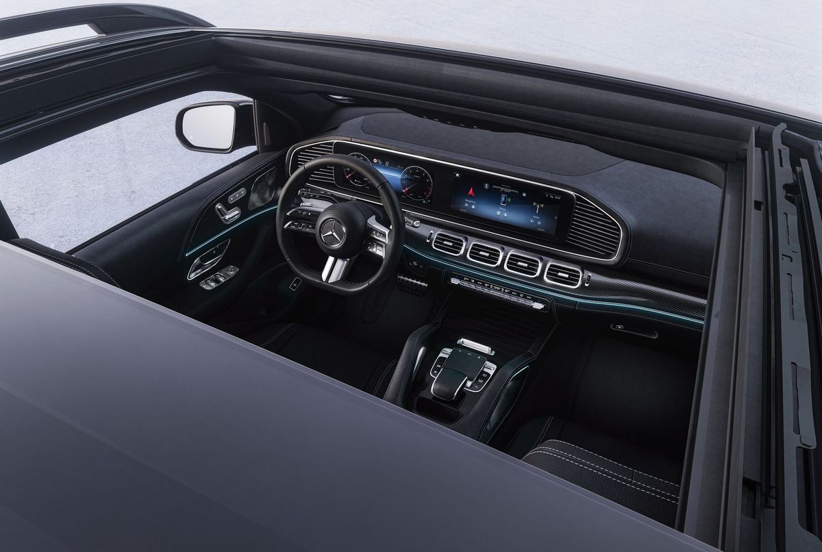 Mercedes GLE 2023. Dashboard. SUV 5-doors, 2 generation, restyling
