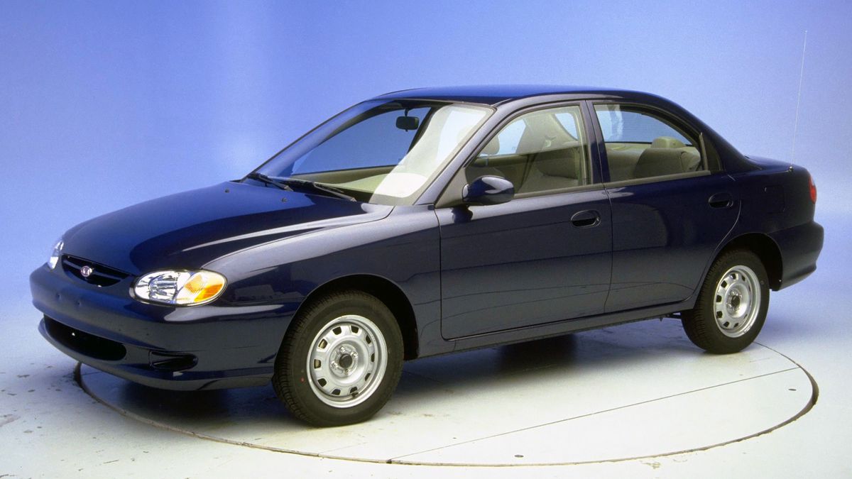 Kia Sephia 1998. Bodywork, Exterior. Sedan, 2 generation