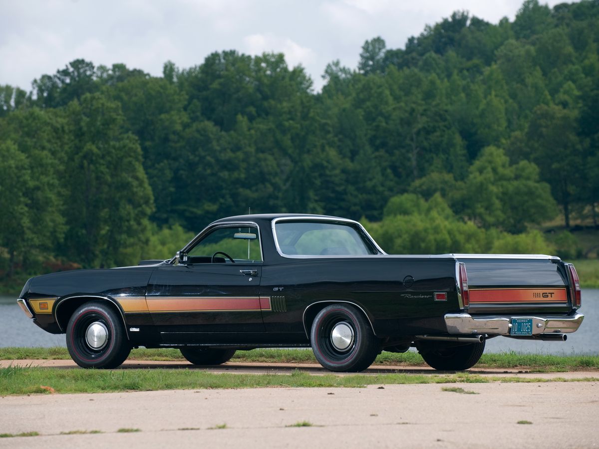 Ford Ranchero 1968. Carrosserie, extérieur. Pick-up, 4 génération