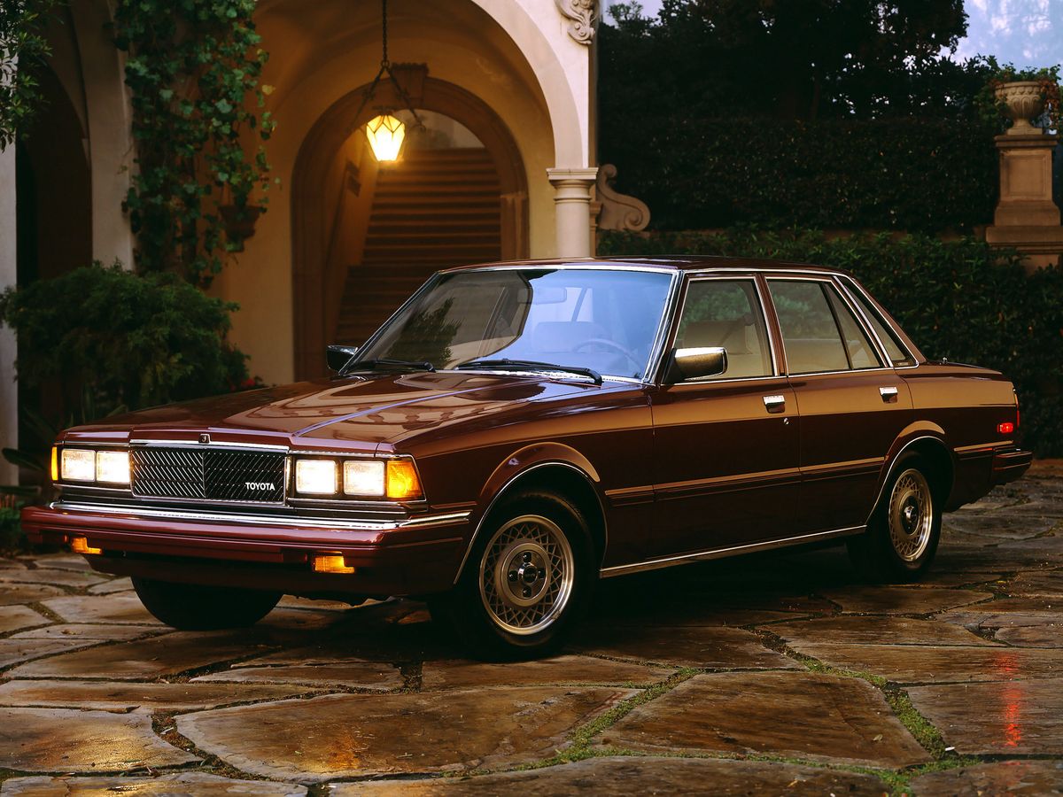 Toyota Cressida 1980. Carrosserie, extérieur. Berline, 2 génération