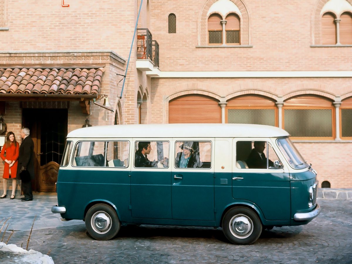 Fiat 238 1966. Carrosserie, extérieur. Monospace, 1 génération