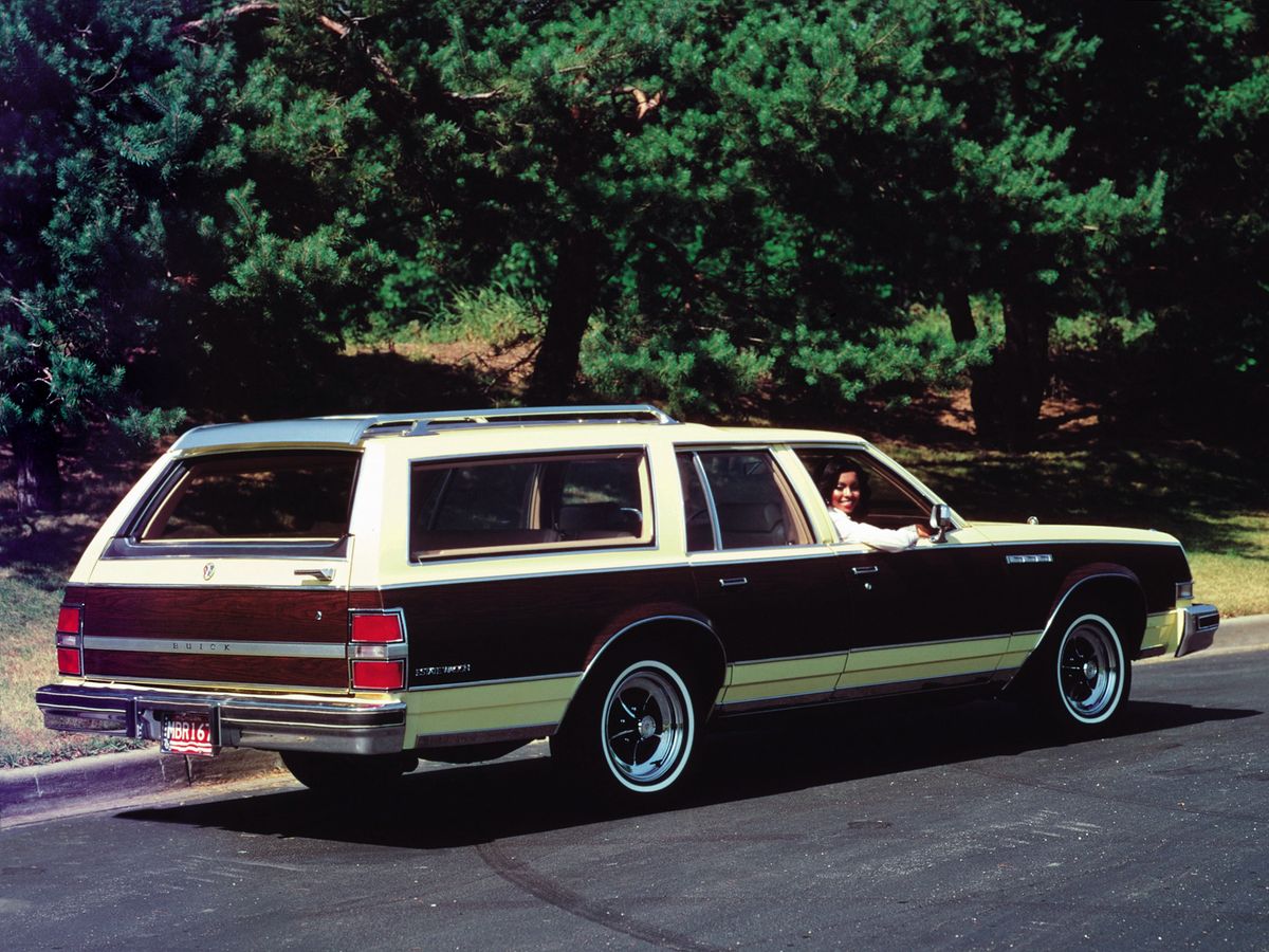 Buick Estate Wagon 1977. Carrosserie, extérieur. Break 5-portes, 1 génération