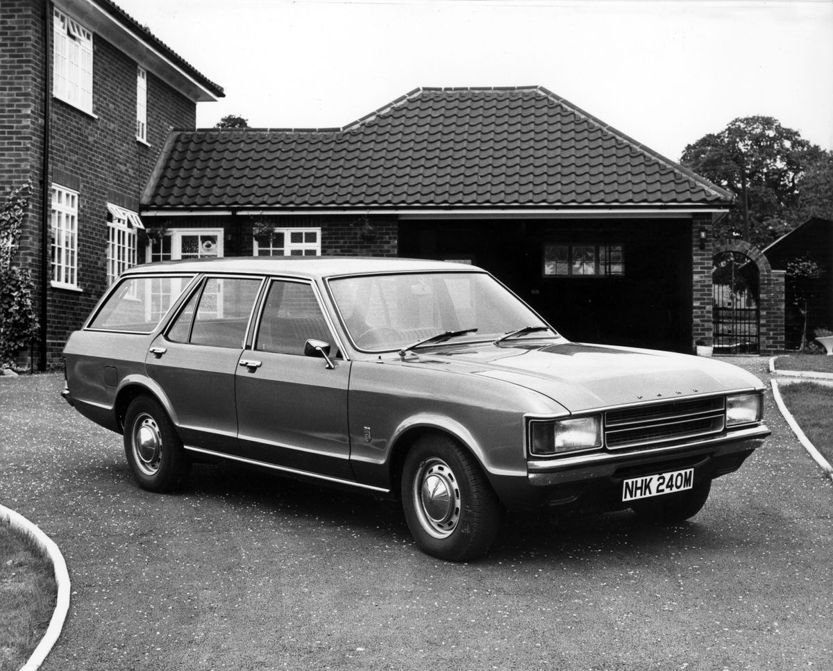 פורד קונסול ‏1972. מרכב, צורה. סטיישן 5 דלתות, 1 דור