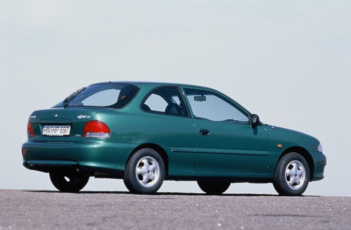 Hyundai Accent 1994. Bodywork, Exterior. Hatchback 3-door, 1 generation