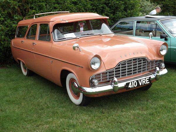 Ford Zephyr 1956. Bodywork, Exterior. Estate 5-door, 2 generation