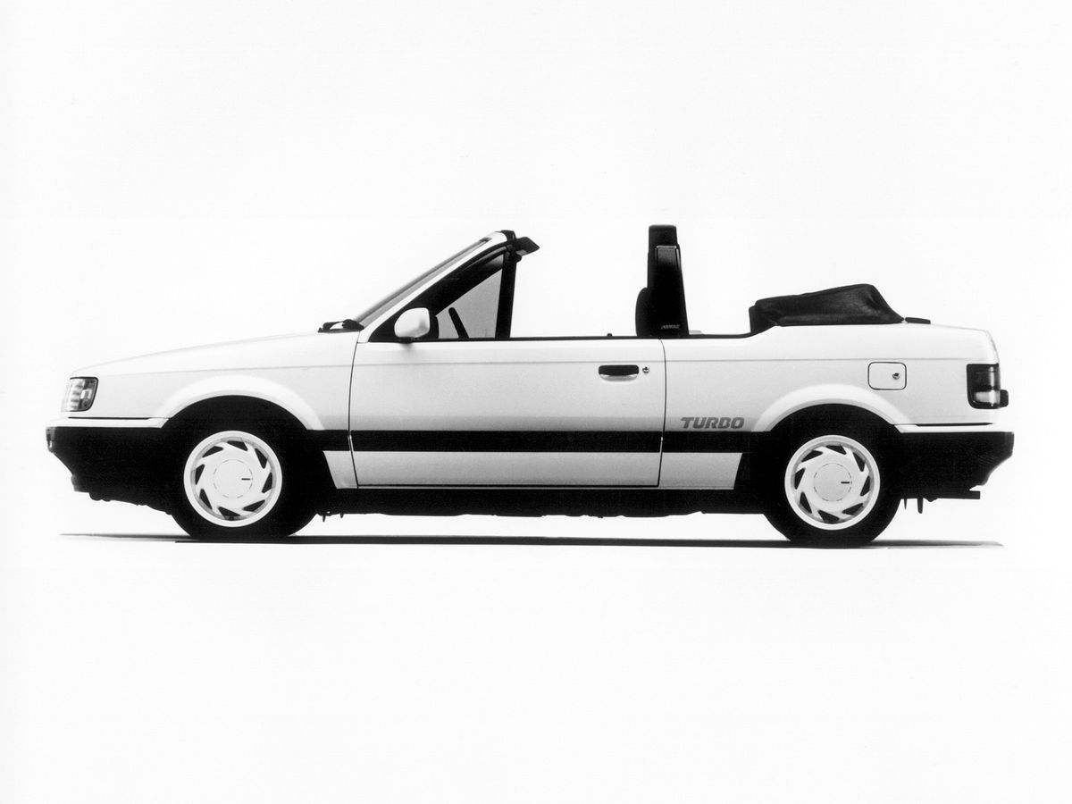 Mazda Familia 1985. Bodywork, Exterior. Cabrio, 6 generation