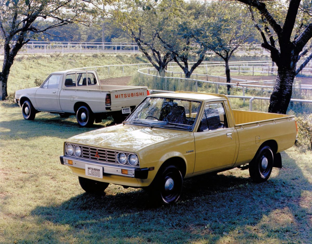 Mitsubishi Triton 1978. Carrosserie, extérieur. 1 pick-up, 1 génération