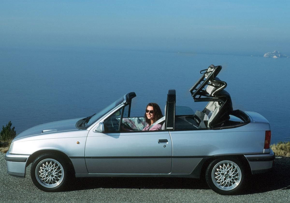 Vauxhall Astra 1984. Carrosserie, extérieur. Cabriolet, 2 génération