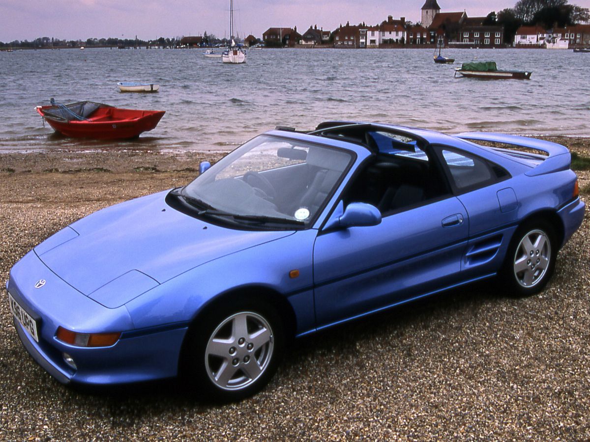 Toyota MR2 1989. Carrosserie, extérieur. Targa, 2 génération