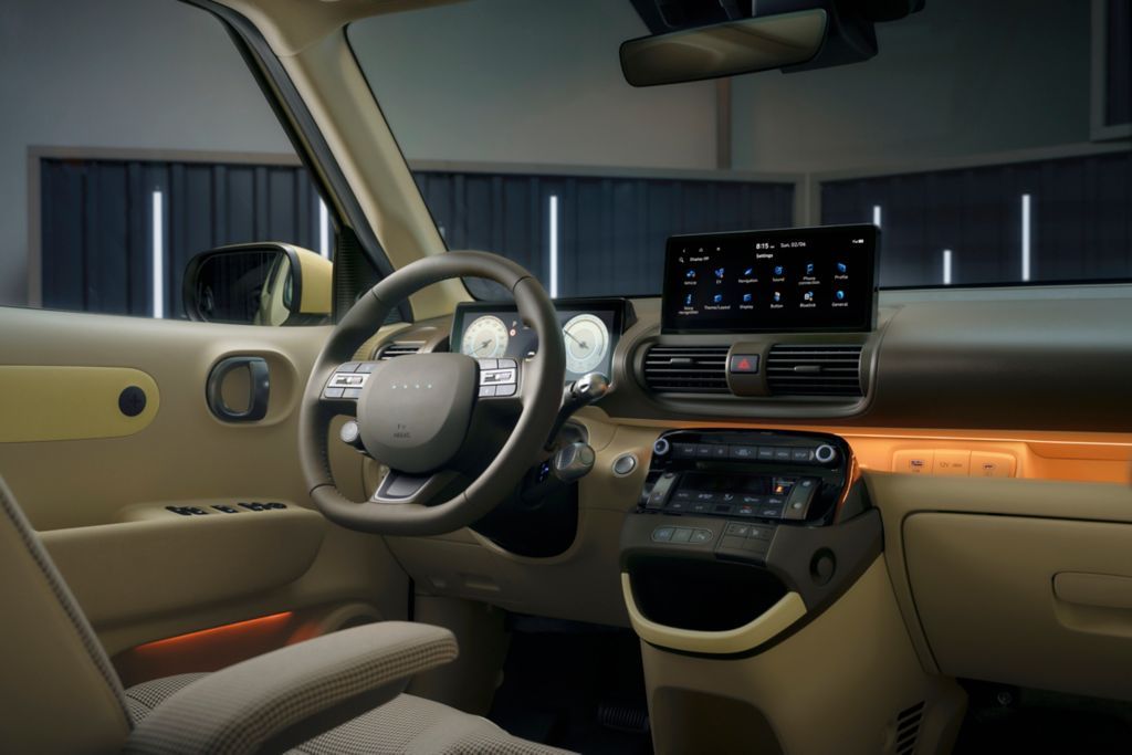 Hyundai Inster 2024. Панель приборов. Внедорожник 5 дв., 1 поколение