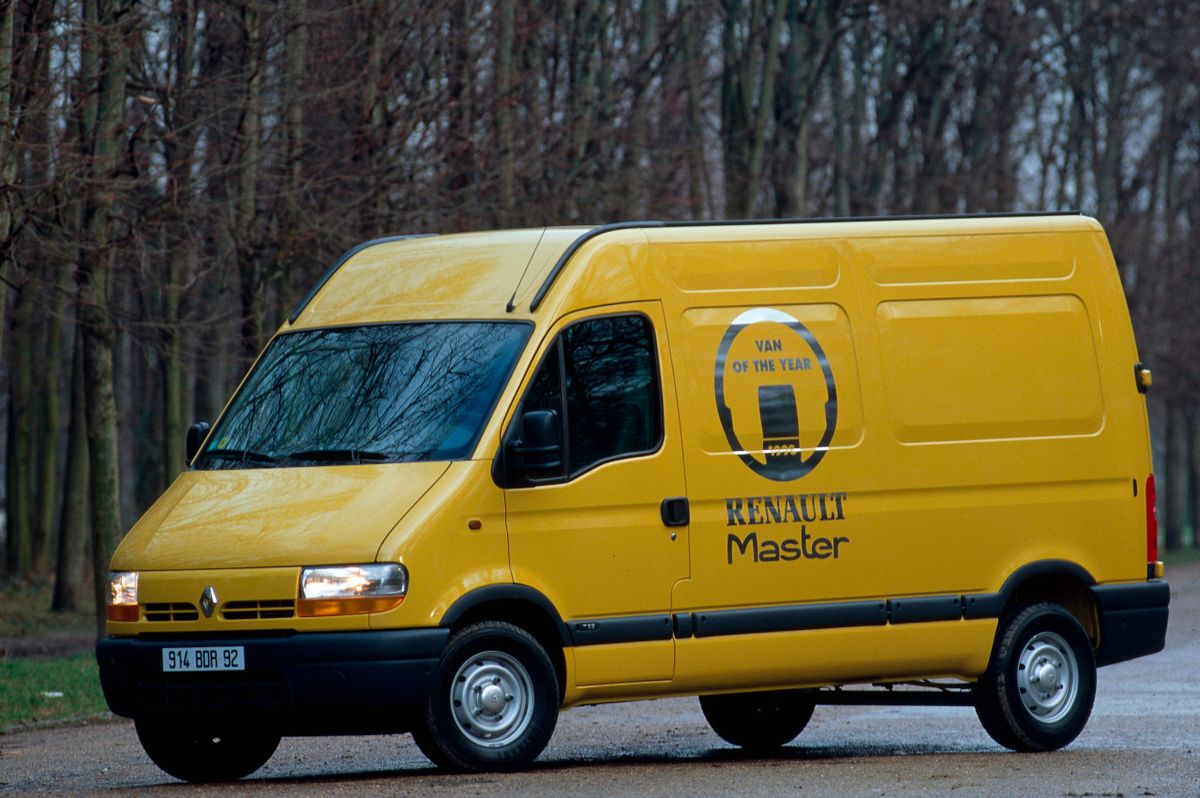 Renault Master 1998. Carrosserie, extérieur. Fourgonnette, 2 génération