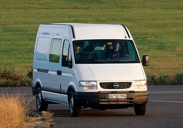 Opel Movano 1998. Carrosserie, extérieur. Fourgonnette, 1 génération