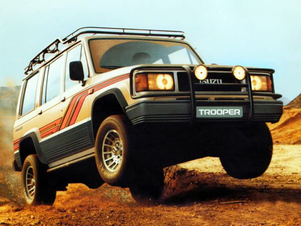 Isuzu Trooper 1981. Carrosserie, extérieur. VUS 5-portes, 1 génération