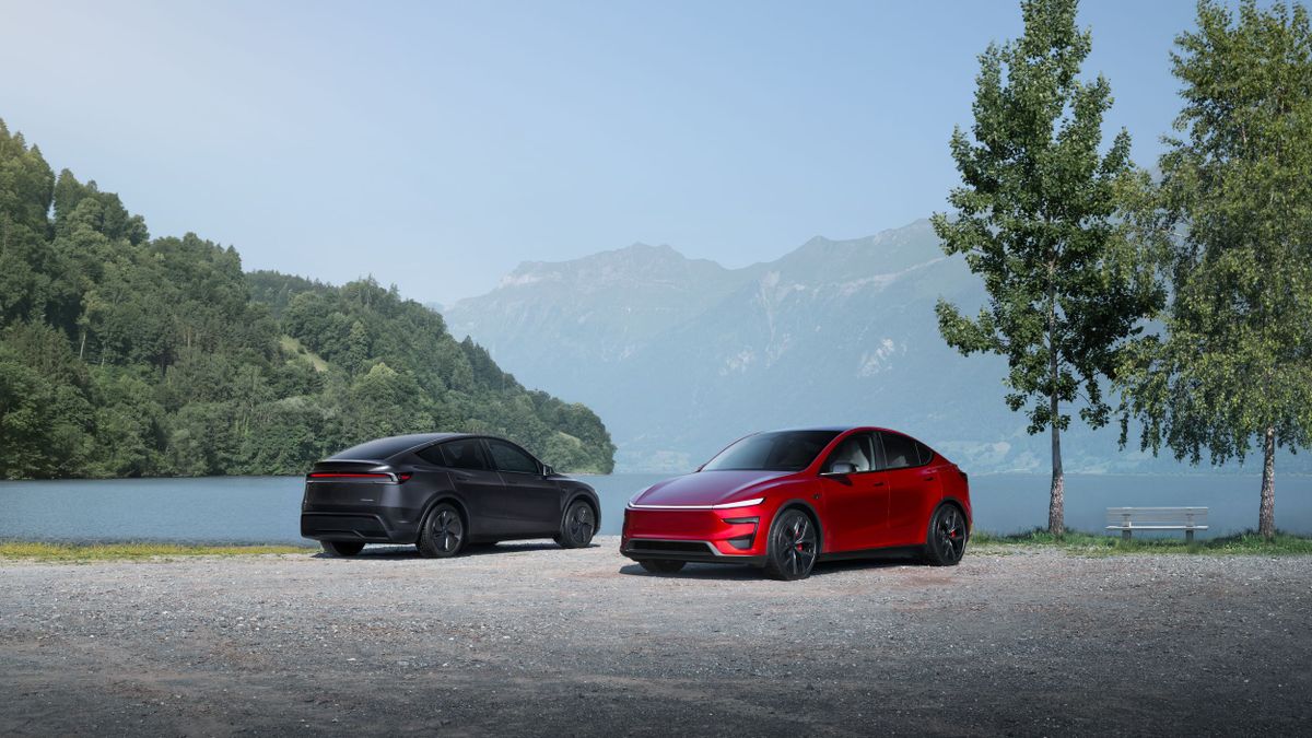 Tesla Model Y 2025. Кузов, экстерьер. Внедорожник 5 дв., 1 поколение, рестайлинг