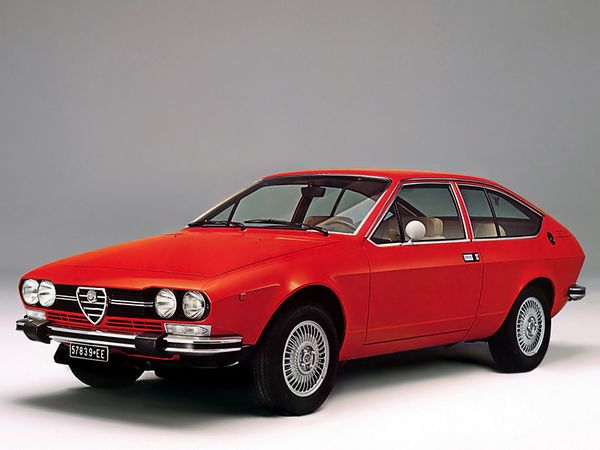 Alfa Romeo Alfetta 1972. Carrosserie, extérieur. Coupé, 1 génération