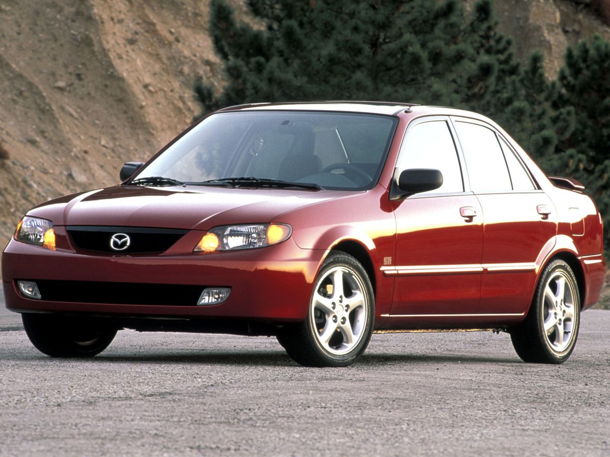 Mazda Protege 1998. Carrosserie, extérieur. Berline, 3 génération