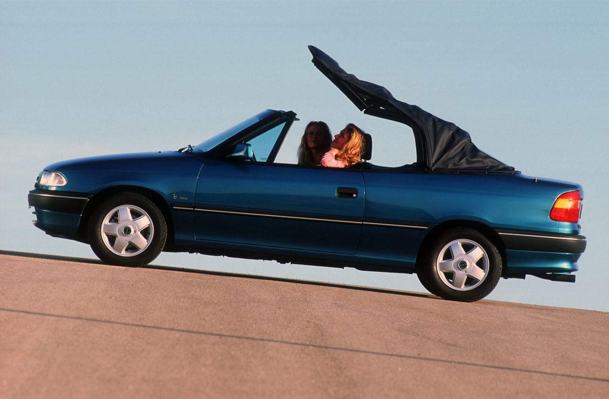 Opel Astra 1991. Carrosserie, extérieur. Cabriolet, 1 génération