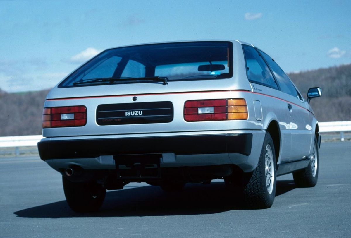 Isuzu Piazza 1981. Carrosserie, extérieur. Hatchback 3-portes, 1 génération