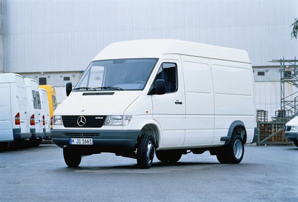 Mercedes Sprinter 1995. Bodywork, Exterior. Van Short, 1 generation