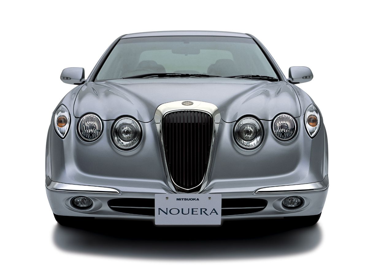 ميتسوكا نويرا 2003. الهيكل، المظهر الخارجي. سيدان, 1 الجيل
