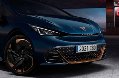 Купра Борн 2021. Кузов, экстерьер. Хэтчбек 5 дв., 1 поколение