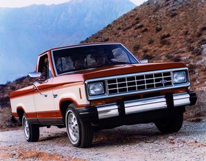 פורד ריינג'ר (צפון אמריקה) ‏1983. מרכב, צורה. טנדר תא קצר, 1 דור
