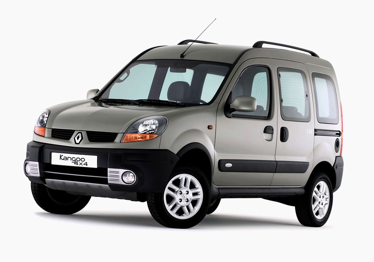 Renault Kangoo 2003. Carrosserie, extérieur. Compact Van, 1 génération, restyling