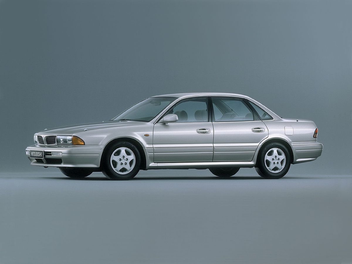 Mitsubishi Sigma 1990. Bodywork, Exterior. Sedan, 1 generation