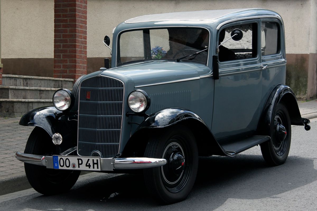 Opel P4 1935. Bodywork, Exterior. Hatchback 3-door, 1 generation