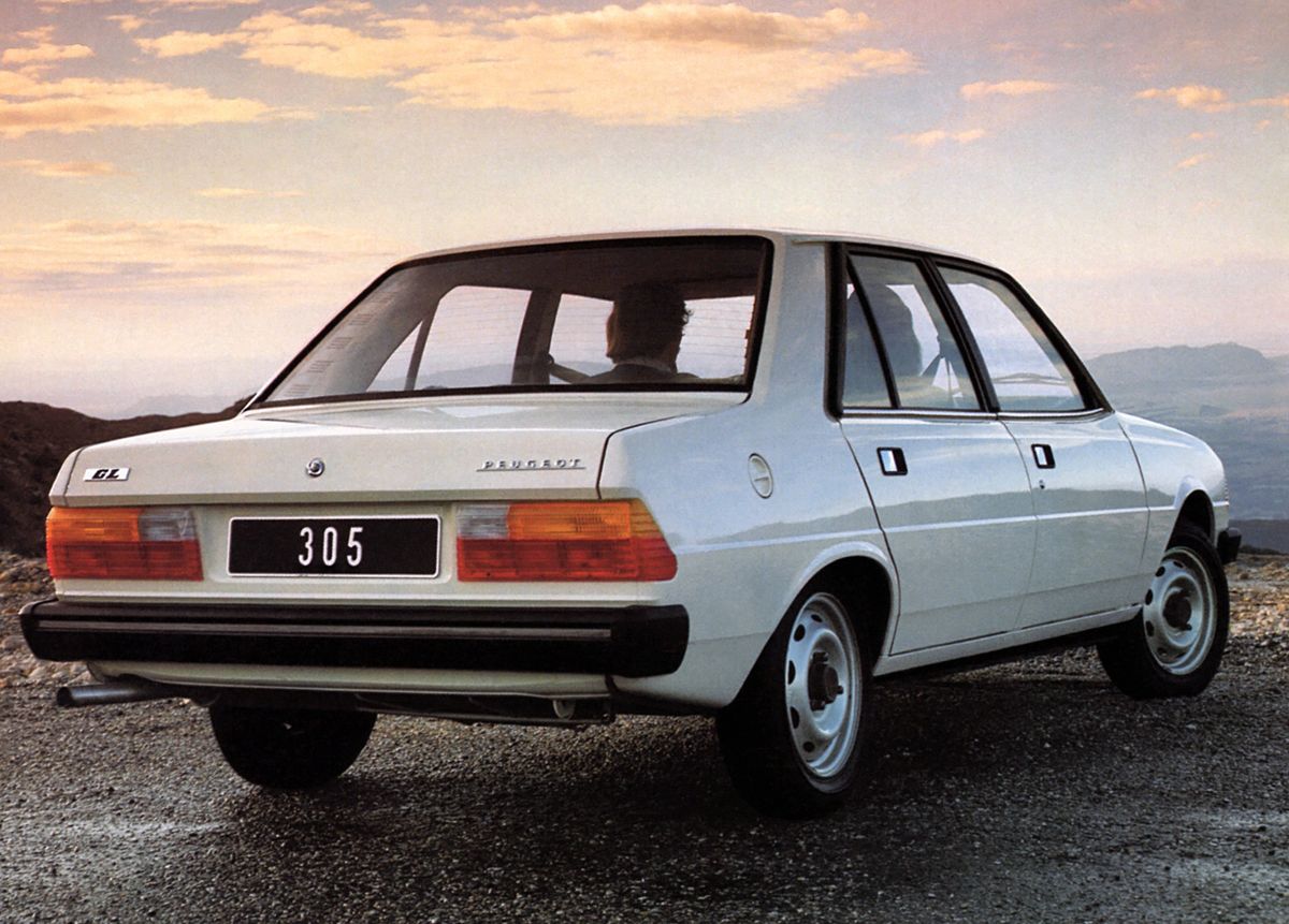 Peugeot 305 1977. Bodywork, Exterior. Sedan, 1 generation