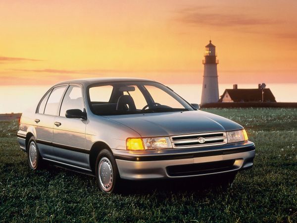 Toyota Tercel 1990. Carrosserie, extérieur. Berline, 4 génération