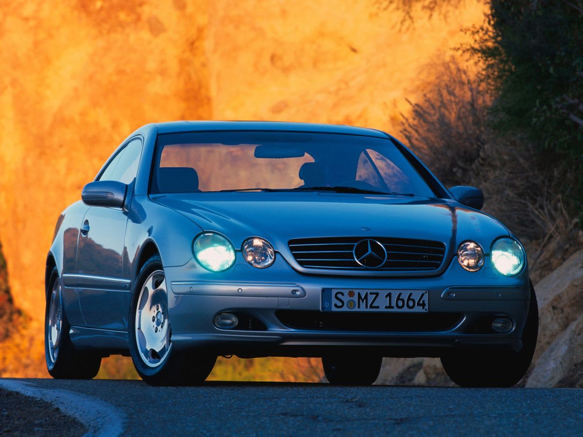 Mercedes-Benz Classe CL 1999. Carrosserie, extérieur. Coupé sans montants, 2 génération
