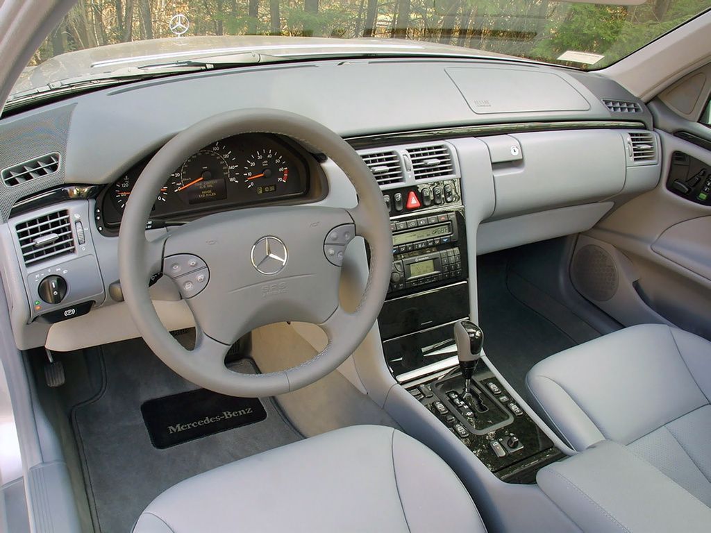 Mercedes E-Class 1999. Front seats. Sedan, 2 generation, restyling