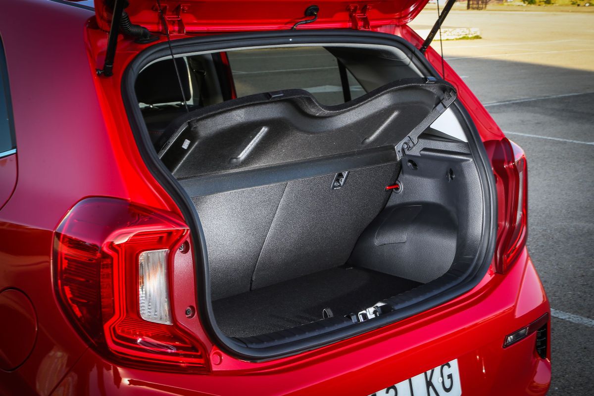 Kia Picanto 2020. Coffre. Mini 5-portes, 3 génération, restyling 1