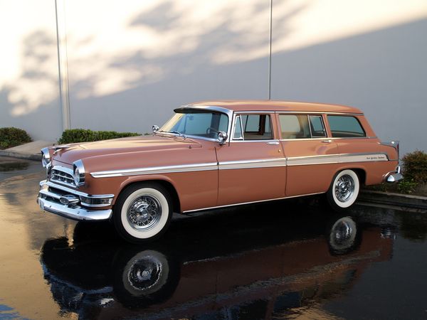 Chrysler New Yorker 1955. Bodywork, Exterior. Estate 5-door, 4 generation