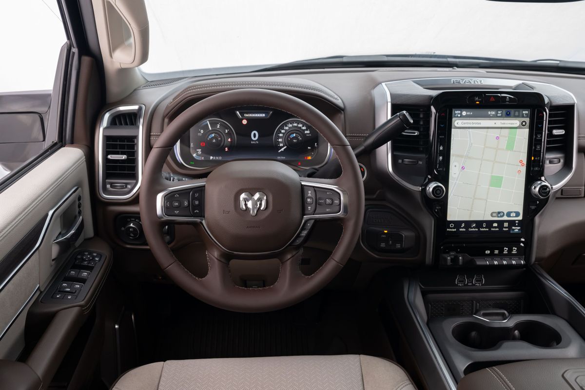 RAM 2500 2025. Панель приборов. Пикап Двойная кабина, 5 поколение, рестайлинг