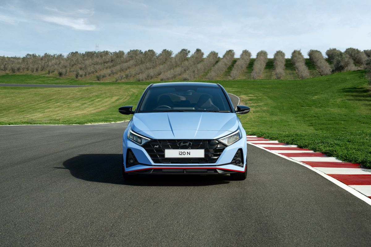 Hyundai i20 N 2024. Кузов, экстерьер. Мини 5 дверей, 1 поколение, рестайлинг