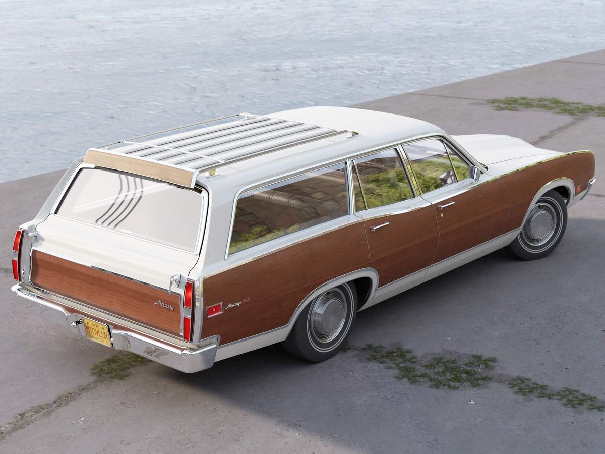 Mercury Cougar 1977. Bodywork, Exterior. Estate 5-door, 4 generation