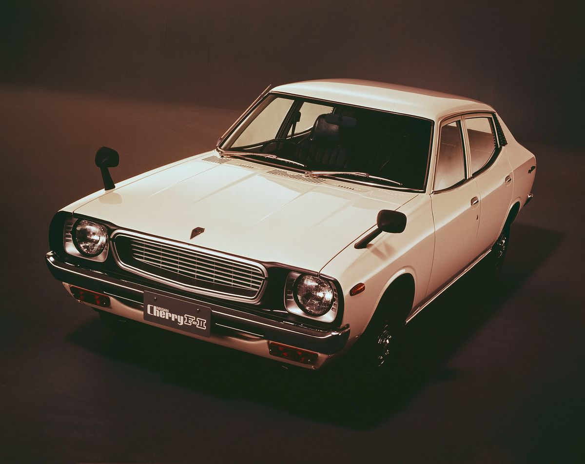 Nissan Cherry 1974. Bodywork, Exterior. Sedan, 2 generation