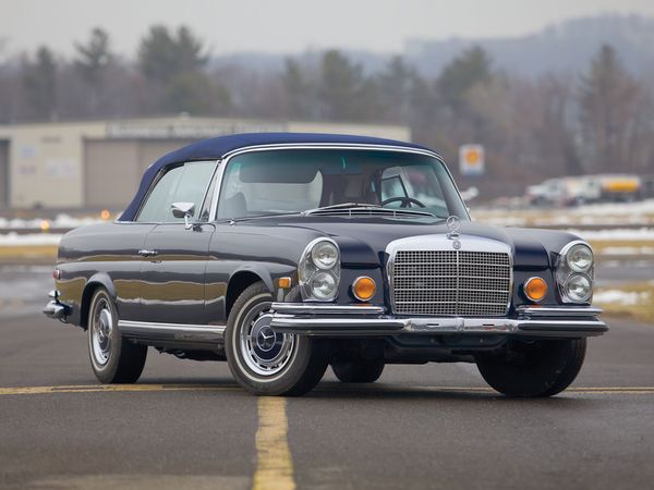 Mercedes-Benz W111 1959. Carrosserie, extérieur. Cabriolet, 1 génération