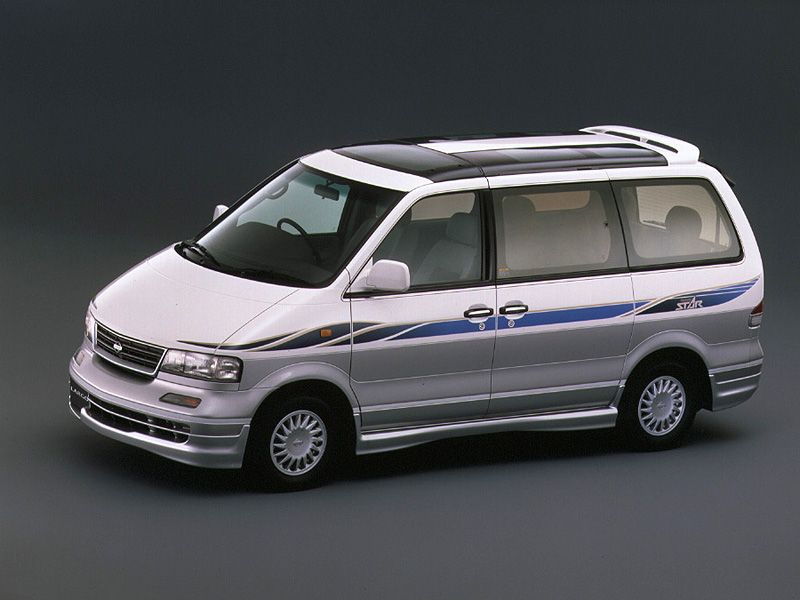 Nissan Largo 1996. Carrosserie, extérieur. Monospace, 3 génération, restyling