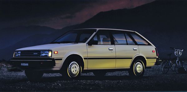 Nissan Sentra 1982. Carrosserie, extérieur. Break 5-portes, 1 génération