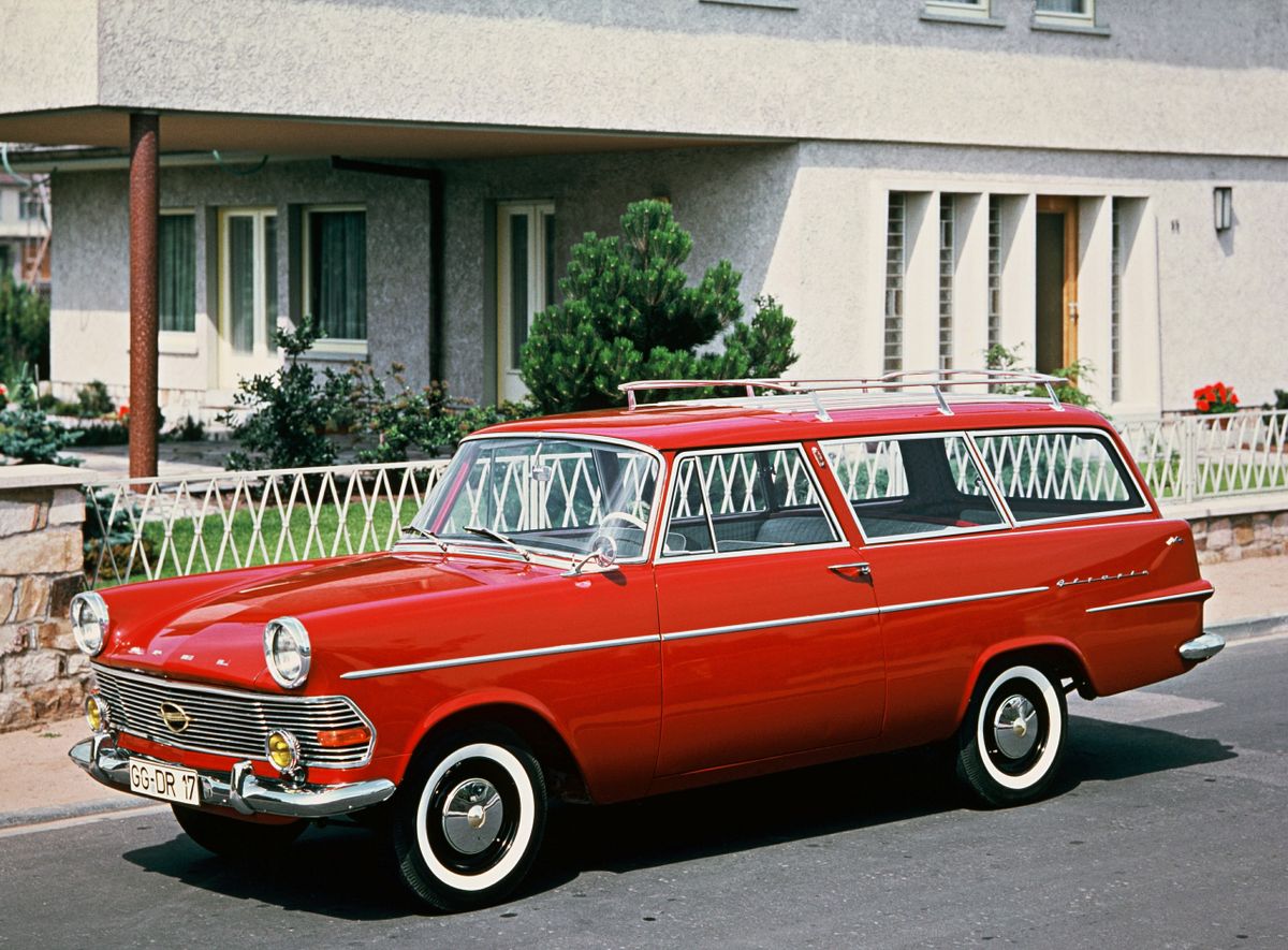 Opel Olympia 1960. Bodywork, Exterior. Estate 3-door, 5 generation, restyling