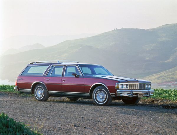 Chevrolet Caprice 1976. Carrosserie, extérieur. Break 5-portes, 3 génération