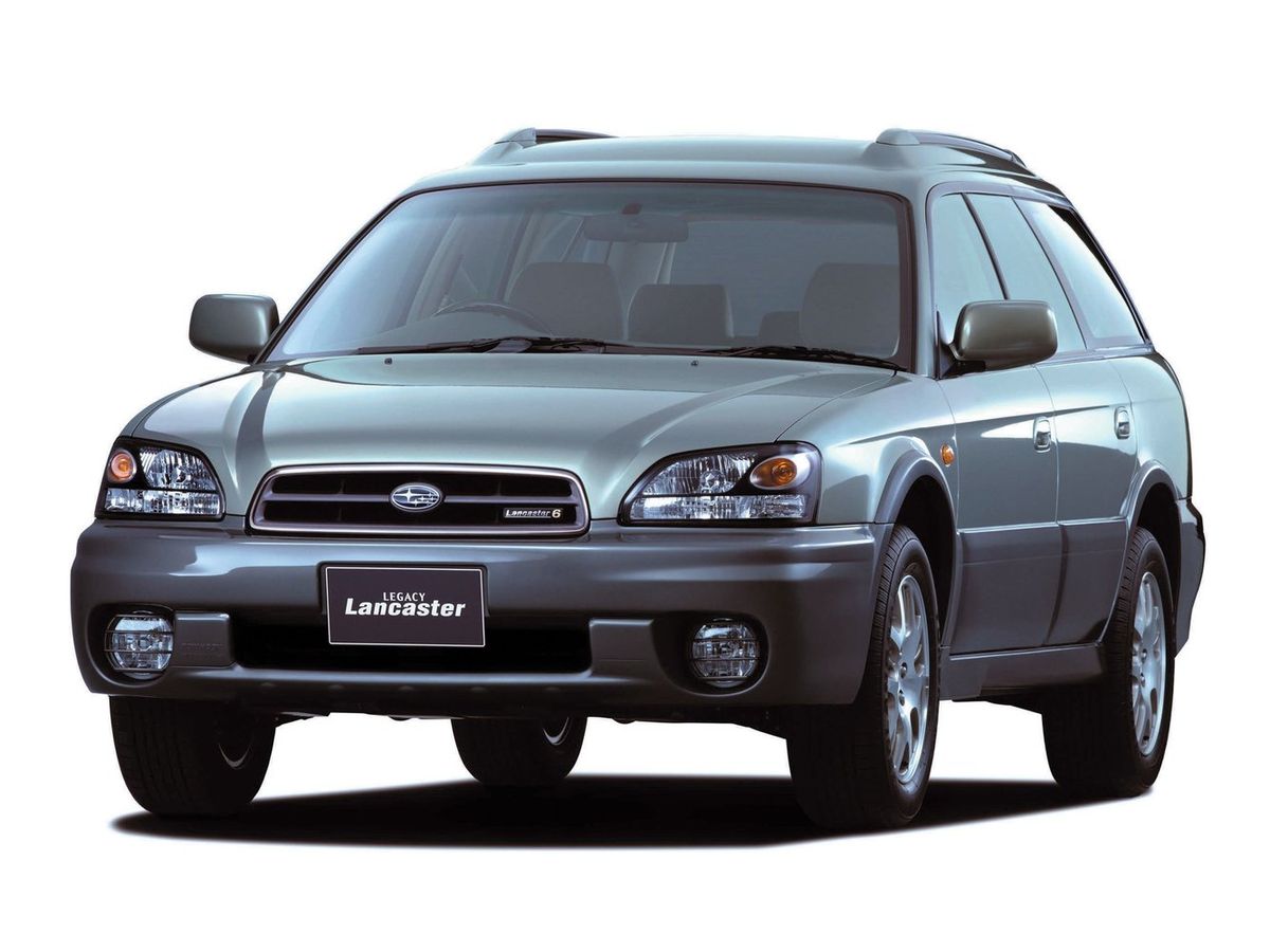 Subaru Legacy Lancaster 1998. Carrosserie, extérieur. Break 5-portes, 2 génération