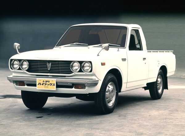Toyota Hilux 1972. Carrosserie, extérieur. 1 pick-up, 2 génération
