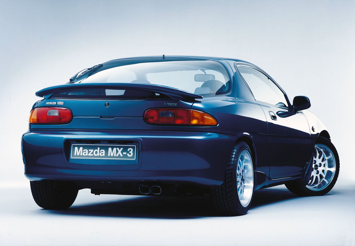 Mazda MX-3 1991. Bodywork, Exterior. Coupe, 1 generation